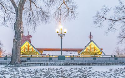雪后江畔