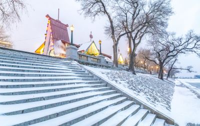 雪后江畔