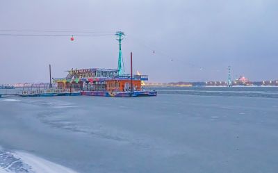 雪后江畔