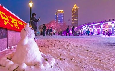 雪后江畔