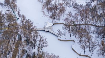 雪后太阳岛