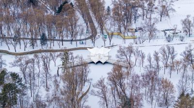 雪后太阳岛