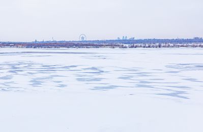 雪后的松花江畔 九站公园