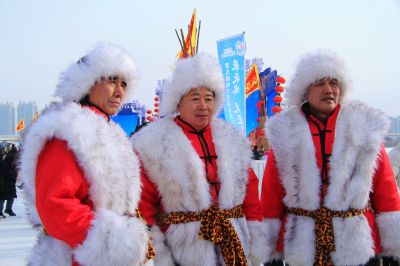 第五届哈尔滨采冰届开幕式