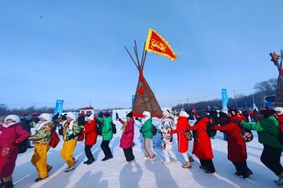 第五届哈尔滨采冰届开幕式