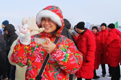 第五届哈尔滨采冰届开幕式