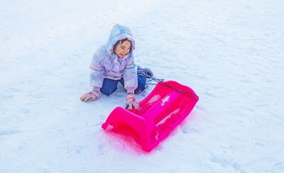 雪后的雨阳公园