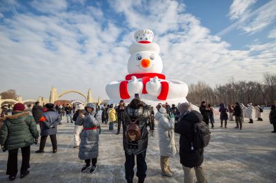 雪人先生迎客来