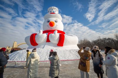 雪人先生迎客来