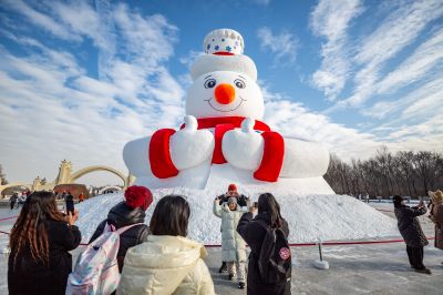 雪人先生迎客来
