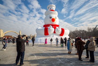 雪人先生迎客来
