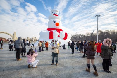 雪人先生迎客来