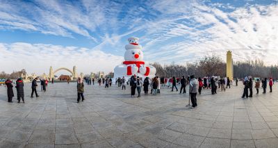 雪人先生迎客来