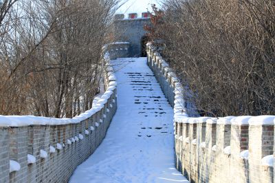 冬季阿城威虎山长城