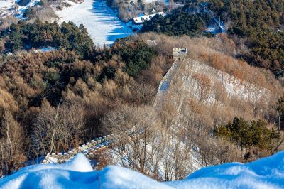 冬季阿城威虎山长城