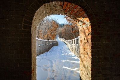冬季阿城威虎山长城