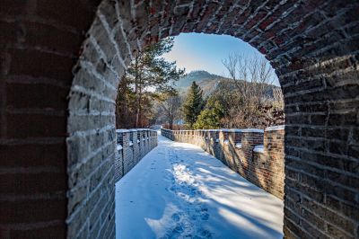 冬季阿城威虎山长城