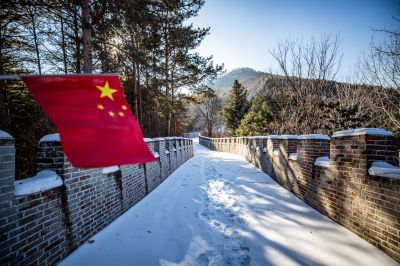 冬季阿城威虎山长城