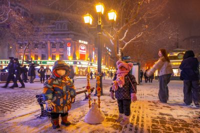 雪夜中央大街