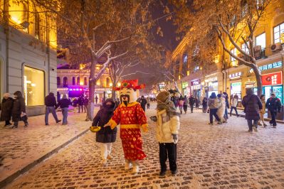 雪夜中央大街
