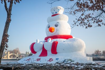 太阳岛雪人先生