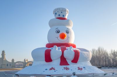 太阳岛雪人先生