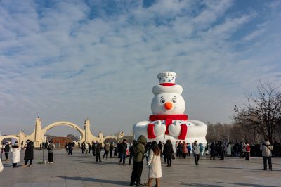 大雪人雪人先生打卡点
