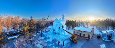 太阳岛雪雕