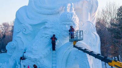 太阳岛雪雕