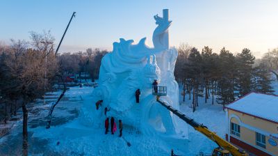 太阳岛雪雕