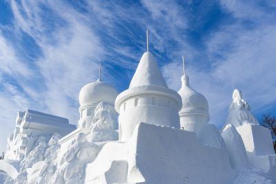 哈尔滨雪博会雪雕