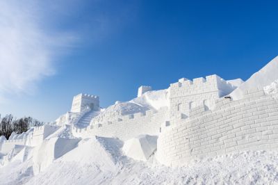 哈尔滨雪博会雪雕