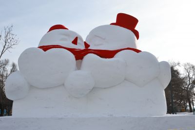 哈尔滨雪博会雪雕