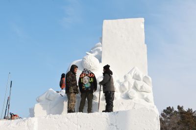 哈尔滨雪博会雪雕