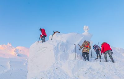 太阳岛雪博会试开园 