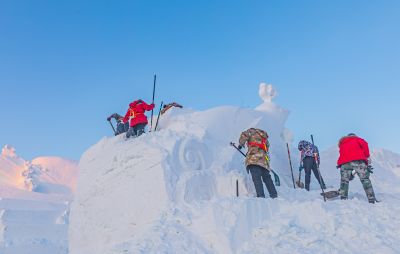 太阳岛雪博会试开园 