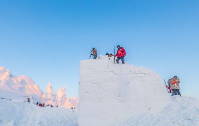太阳岛雪博会试开园 
