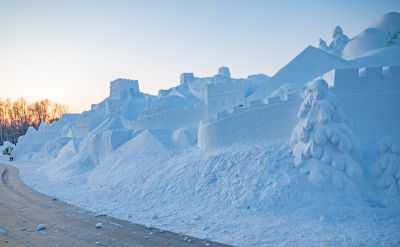 太阳岛雪博会试开园 