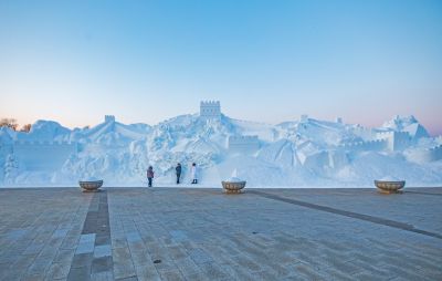 太阳岛雪博会试开园 