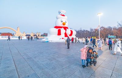 太阳岛雪博会试开园 