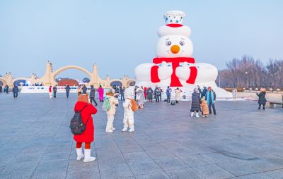太阳岛雪博会试开园 