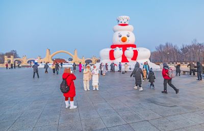 太阳岛雪博会试开园 