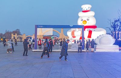 太阳岛雪博会试开园 