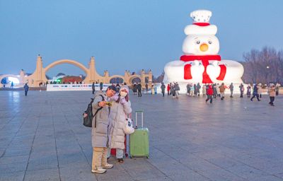 太阳岛雪博会试开园 
