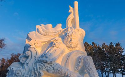 太阳岛雪博会试开园 
