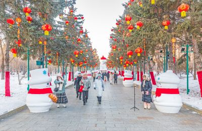 太阳岛雪博会试开园 