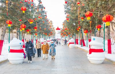 太阳岛雪博会试开园 