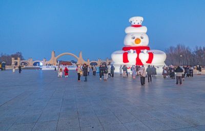 太阳岛雪博会试开园