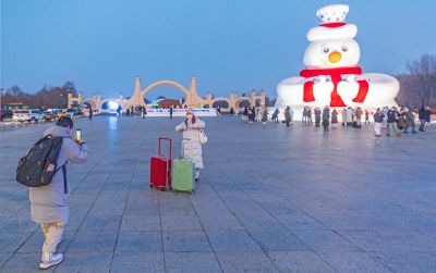 太阳岛雪博会试开园