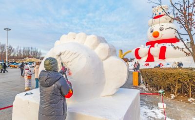 太阳岛雪博会试开园